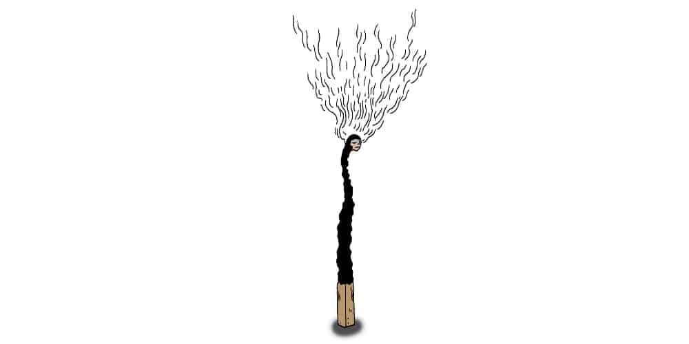 burning match 1000×500